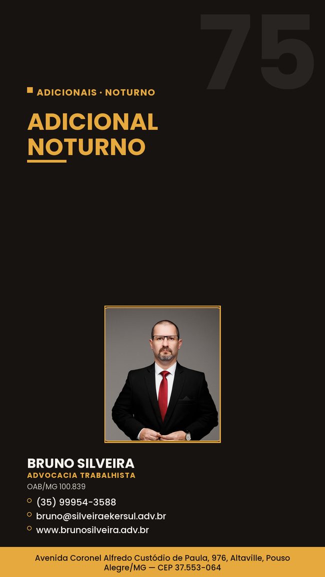 Ilustração sobre adicional noturno: horário, hora reduzida e direitos de quem trabalha à noite