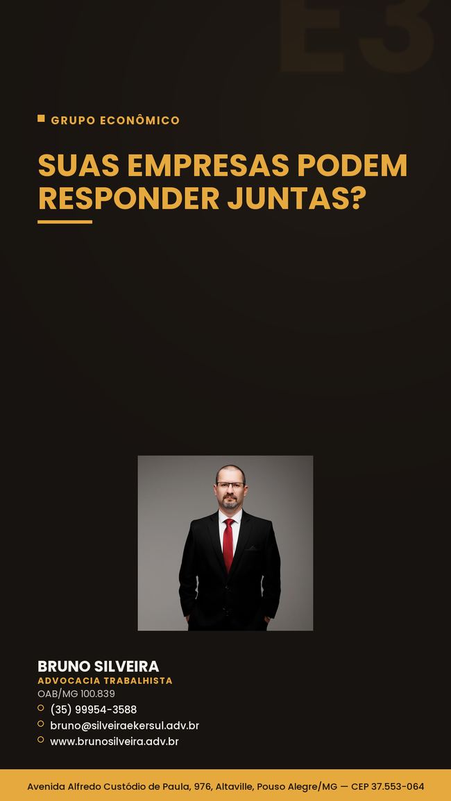 Ilustração sobre grupo econômico e responsabilidade solidária entre empresas